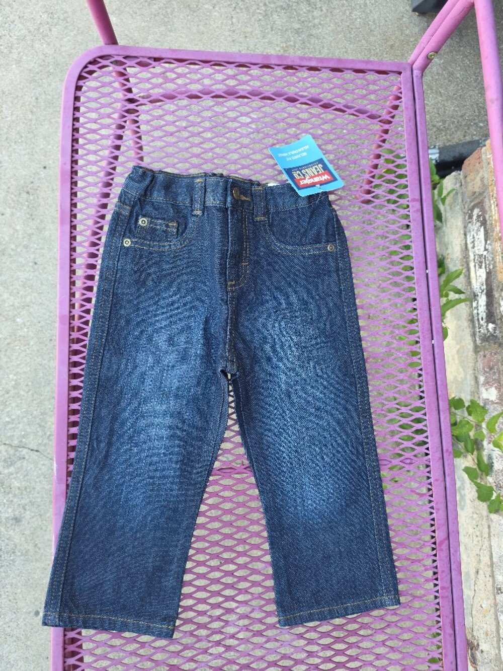 Wrangler Jeans Co. Toddler Boys 2T Dark Wash Straight Leg Jeans